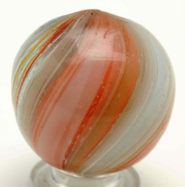 BEAUTIFUL BANDED TRANSPARENT SWIRL MARBLE.        