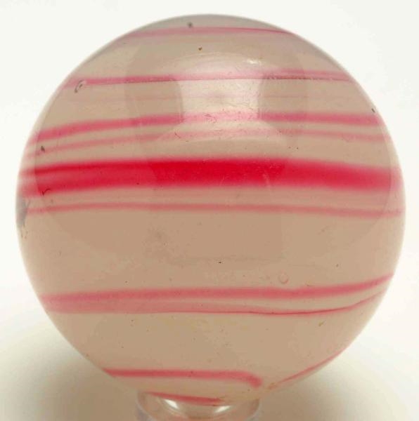 LARGE OPAQUE SWIRL MARBLE.                        