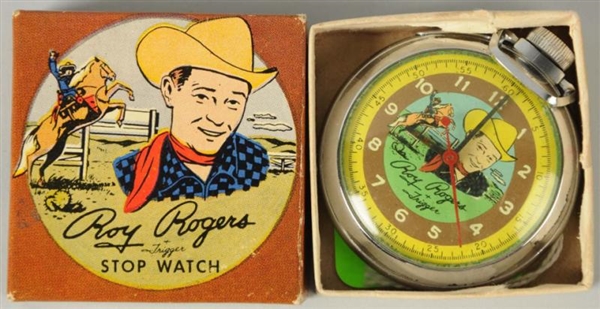 ROY ROGERS WESTERN CHARACTER POCKET WATCH.        