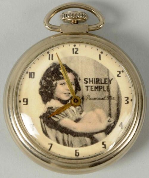 SHIRLEY TEMPLE POCKET WATCH.                      