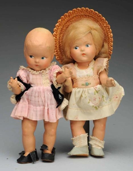 LOT OF 2: VOGUE “TODDLES” DOLLS.                  