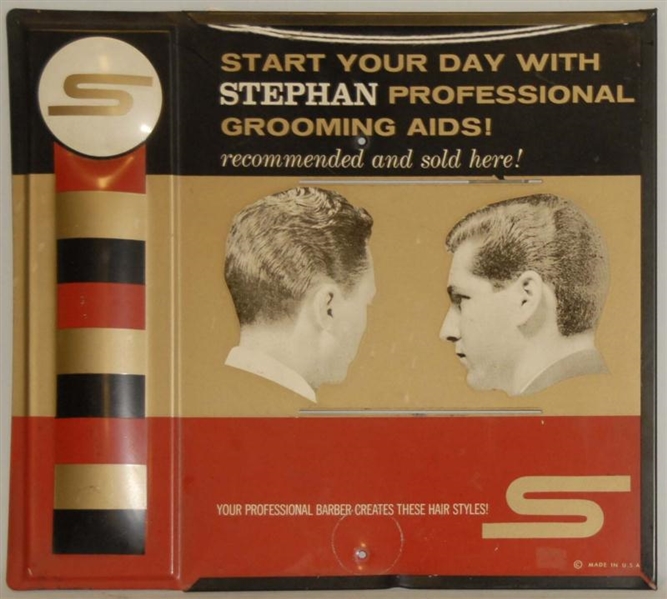 STEPHAN PROFESSIONAL GROOMING SIGN.               