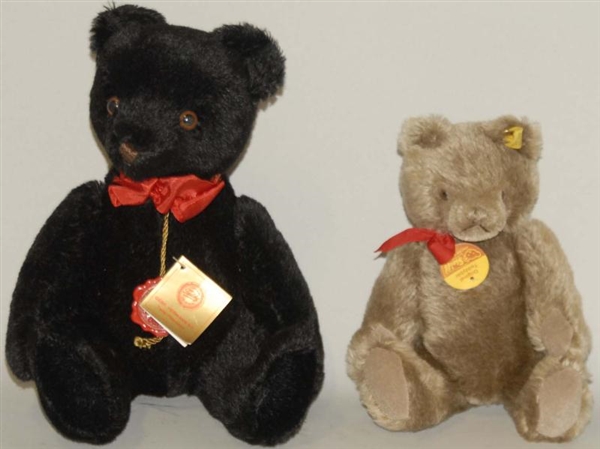 LOT OF 2: HERMANN TEDDY BEAR & STEIFF TEDDY BEAR. 