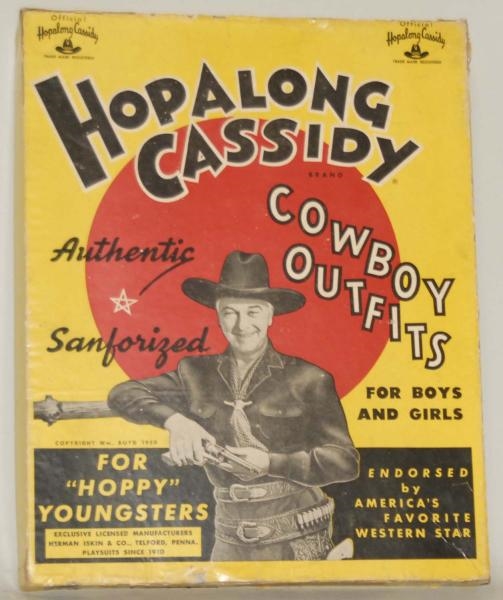 VINTAGE HOPALONG CASSIDY COWBOY OUTFIT.           