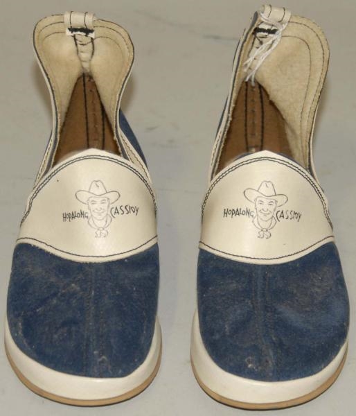 VINTAGE HOPALONG CASSIDY CHILDRENS SLIPPERS.     