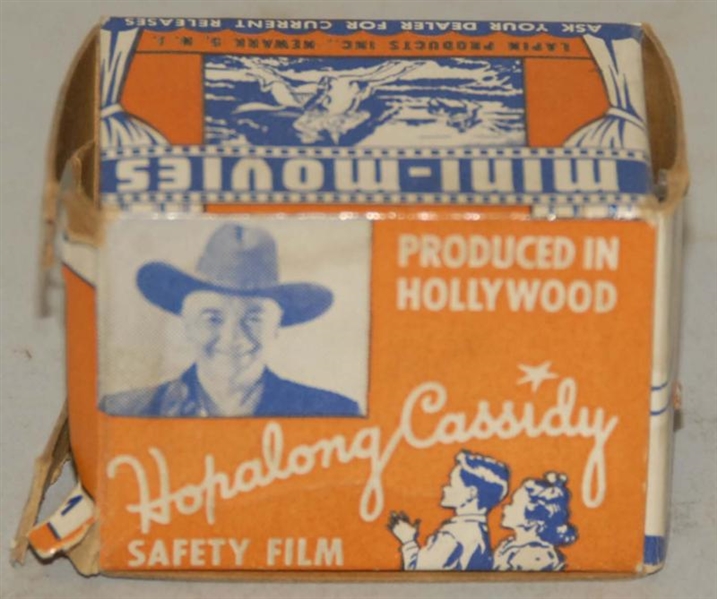 VINTAGE HOPALONG CASSIDY SAFETY FILM VIEWER.      