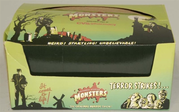 1999 MONSTERS COLLECTIBLE TOYS IN BOX.            