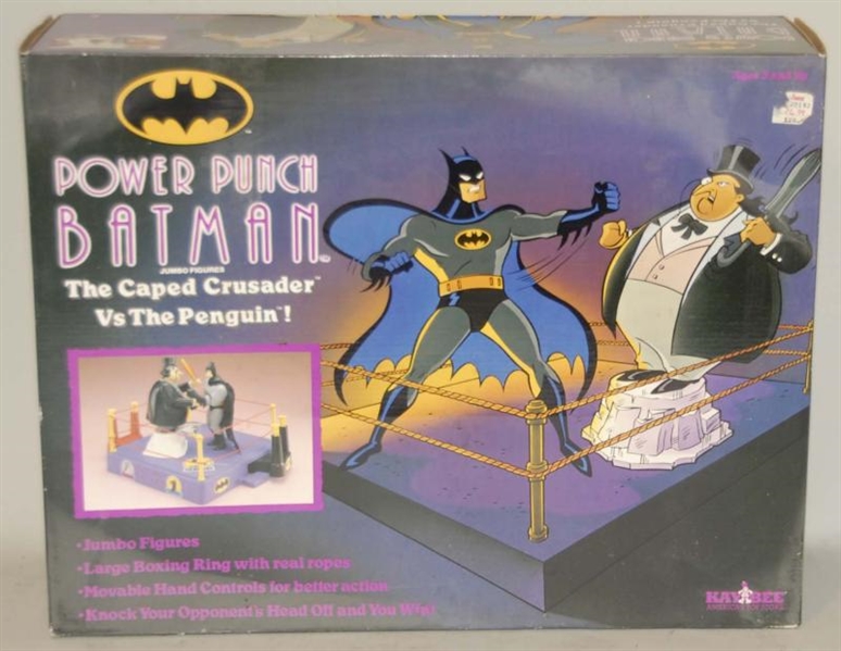 1992 KAYBEE POWER PUNCH BATMAN IN BOX.            