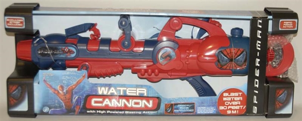 SPIDERMAN WATER CANNON IN BOX.                    