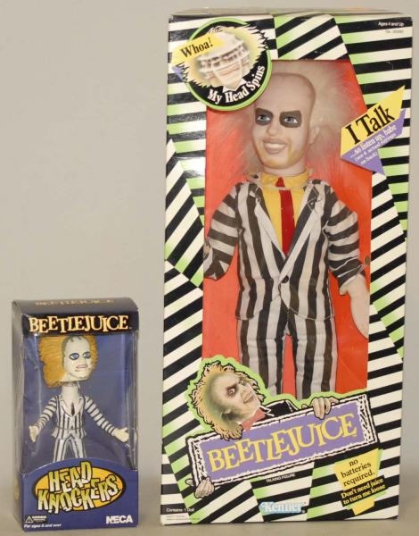 LOT OF 2: BEETLE JUICE TOYS IN BOXES.             