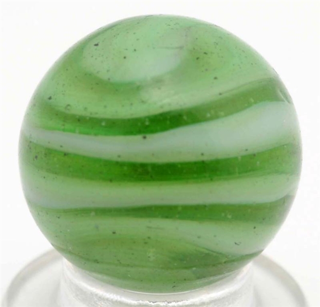 RARE AKRO TIGHT-LINE AUGER MARBLE WITH AVENTURINE 