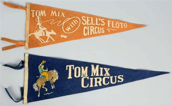 LOT OF 3: TOM MIX ADVERTISING PIECES.             