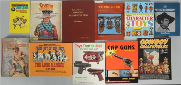 LOT OF 11: ASSORTED WESTERN BOOKS & PRICE GUIDES. 