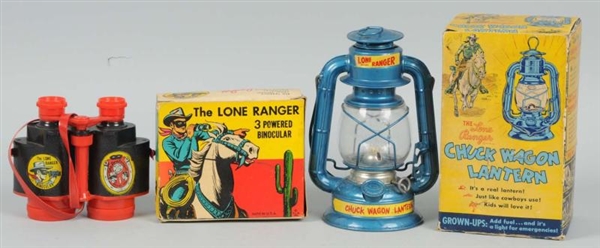 LOT OF 2: VINTAGE LONE RANGER ITEMS.              