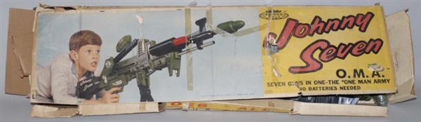 DELUXE READING JOHNNY SEVEN ONE-MAN ARMY RIFLE.   
