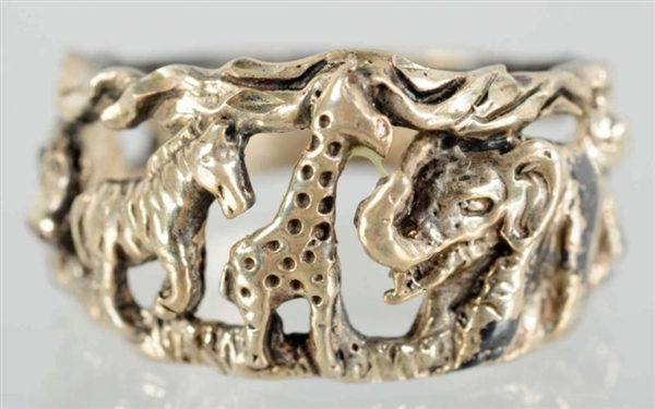 CLYDE BEATTY JUNGLE RING.                         