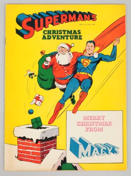 SUPERMAN CHRISTMAS ADVENTURE COMIC BOOK.          