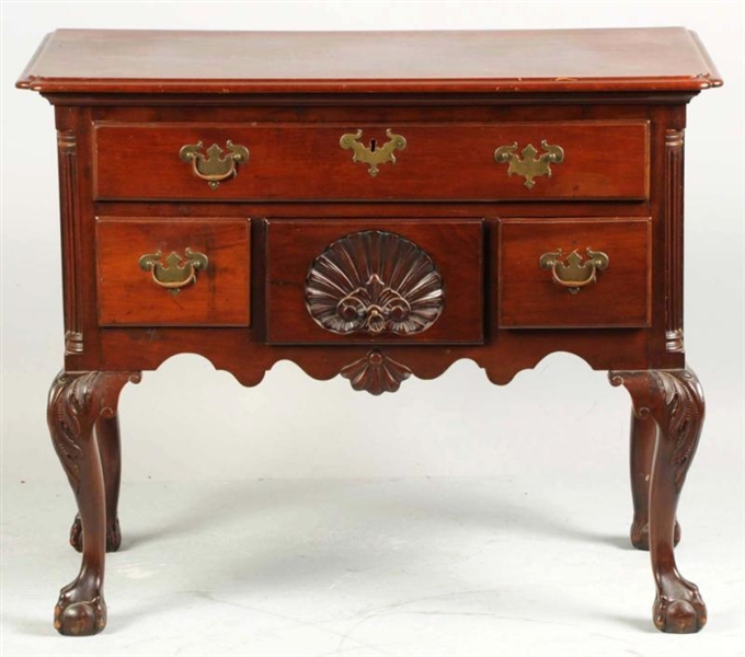 CENTENNIAL REPRODUCTION OF CHIPPENDALE LOWBOY.    