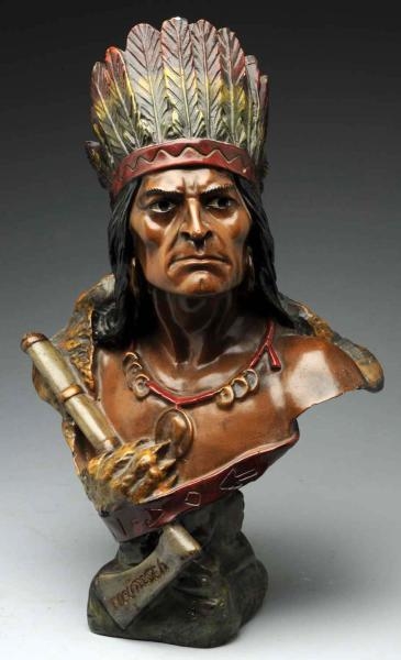 INDIAN CHIEF BUST.                                