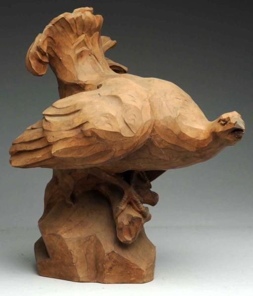 AMPHORA MODEL OF A GROUSE FOWL.                   