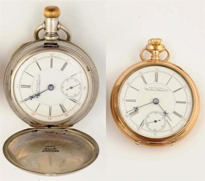 LOT OF 2: POCKET WATCHES.                         