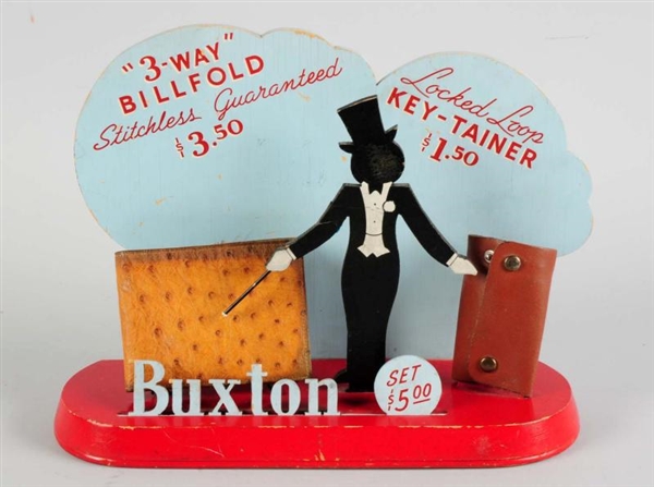 BUXTON WALLETS STORE COUNTER DISPLAY.             