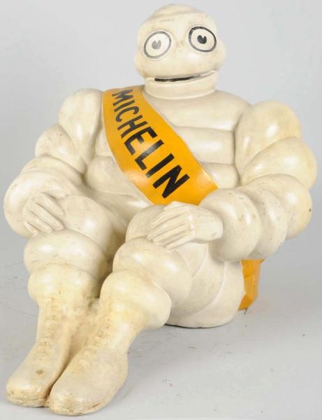 MICHELIN MAN IN USUAL SITTING POSITION.           