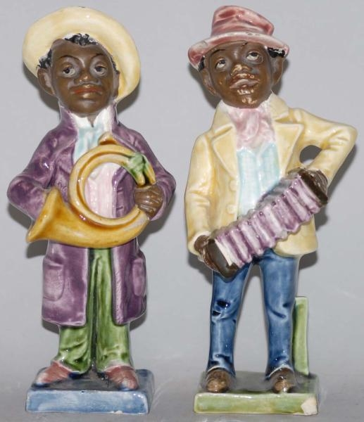 LOT  OF 2: PORCELAIN AFRICAN AMERICAN FIGURES.    