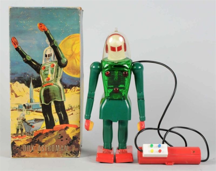 PLASTIC BATTERY-OPERATED DUX-ASTROMAN.            