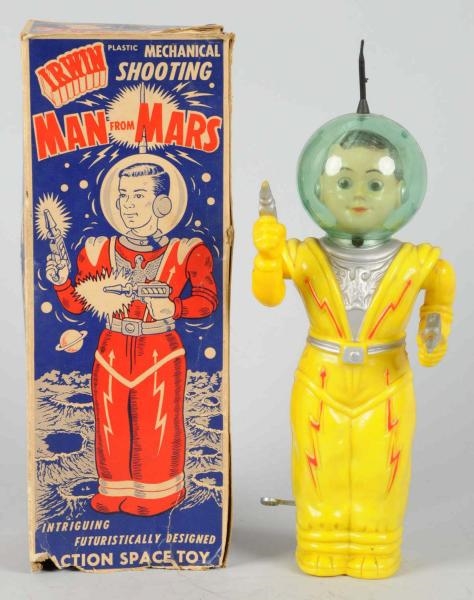PLASTIC WIND-UP MAN FROM MARS.                    