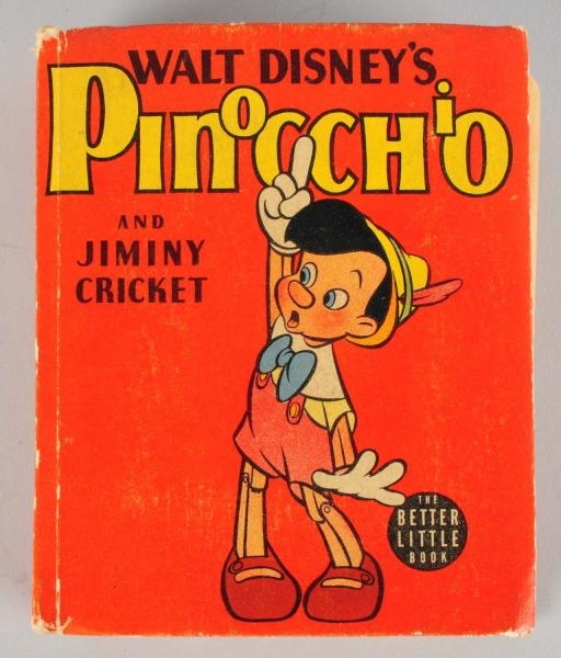 PINOCCHIO & JIMINY CRICKET BETTER LITTLE BOOK.    
