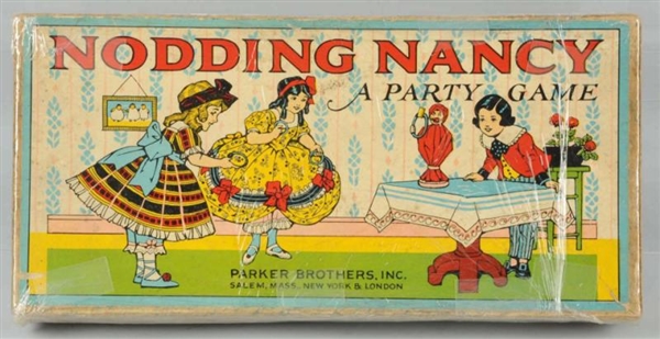 PARKER BROTHERS NODDING NANCY PARTY GAME.         