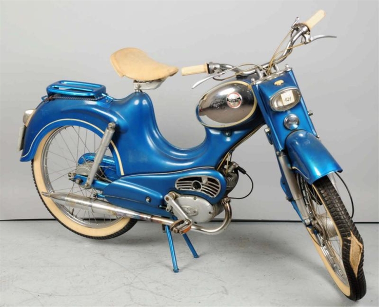1959 BLUE MIELE - WERKE TYPE K52 MOTOR BIKE.      