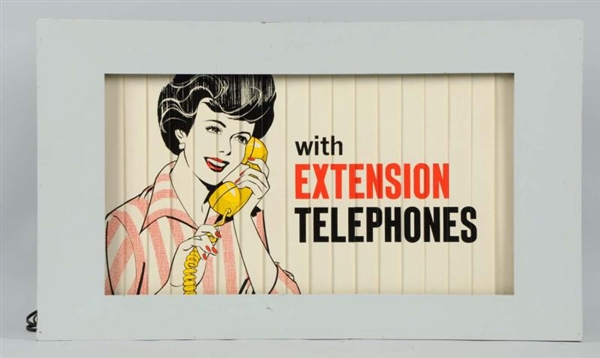 DUAL-AD MOTION DISPLAY SIGN FOR TELEPHONES.       