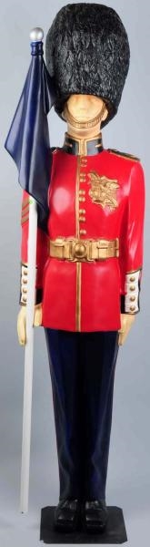 ENGLISH GUARD TOY STORE DISPLAY FIGURE.           