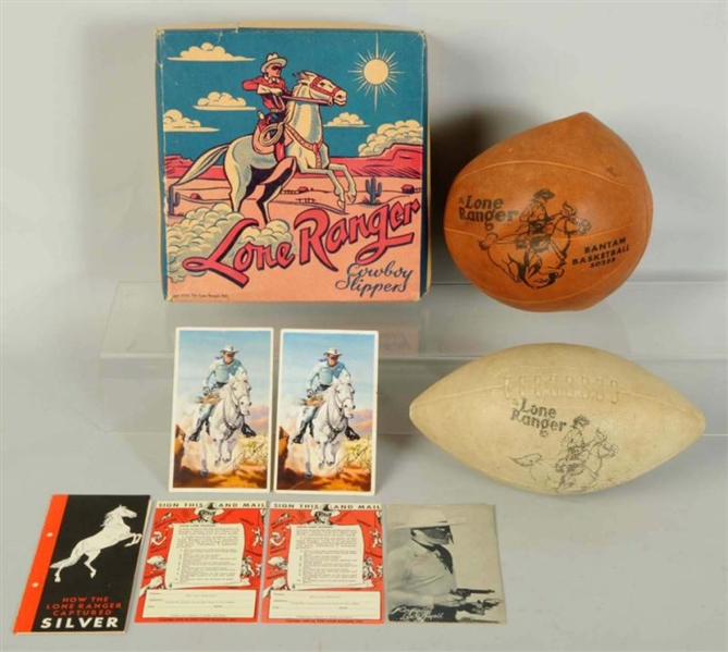 ASSORTED LONE RANGER ITEMS.                       