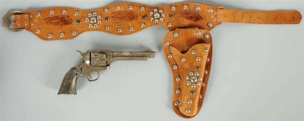 TEXAS CENTENNIAL LAW WEST OF THE PECOS 1936 GUN.  