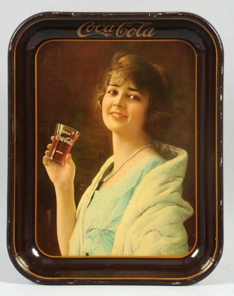 1923 COCA-COLA SERVING TRAY.                      