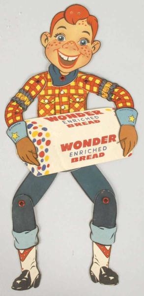 HOWDY DOODY WONDER BREAD JOINTED CUTOUT.          