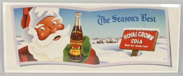 RC COLA TROLLEY SIGN.                             