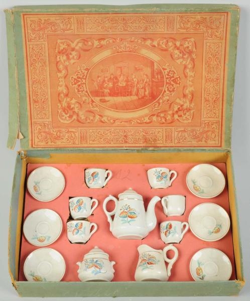 CHILDRENS CHINA TEA SET.                         