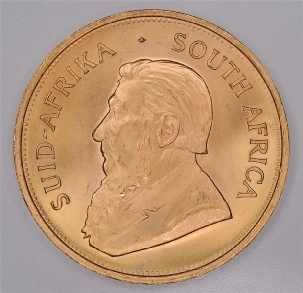 1971 1-OUNCE GOLD KRUGERRAND SOUTH AFRICA COIN.   