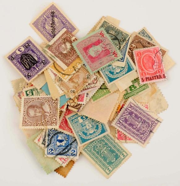 LOT OF U.S. & FOREIGN STAMPS.                     