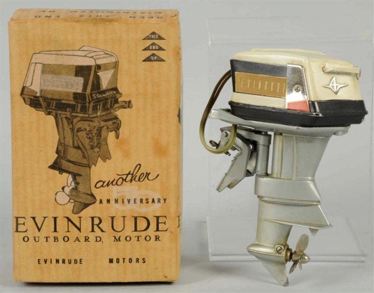 EVINRUDE STARFLITE TOY OUTBOARD MOTOR.            
