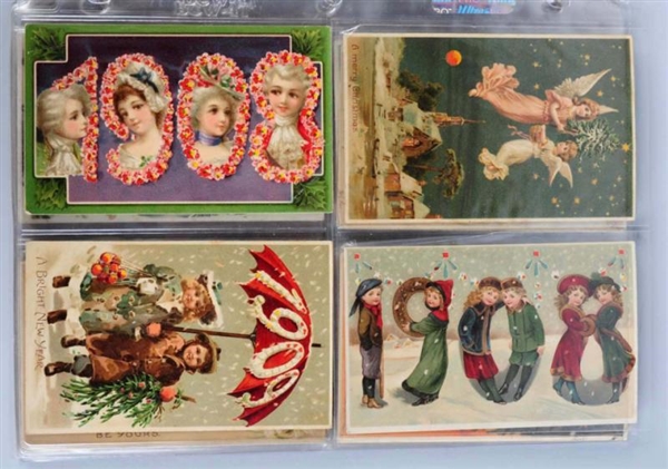LOT OF 36: HOLD-TO-LIGHT POSTCARDS.               