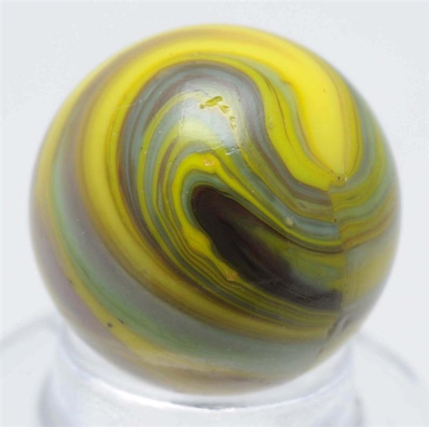 CHRISTENSEN AGATE STRIPED & SPOTTED OPAQUE MARBLE 
