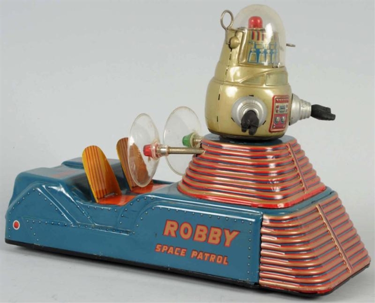 SCARCE ROBBY THE ROBOT SPACE PATROL TOY.          