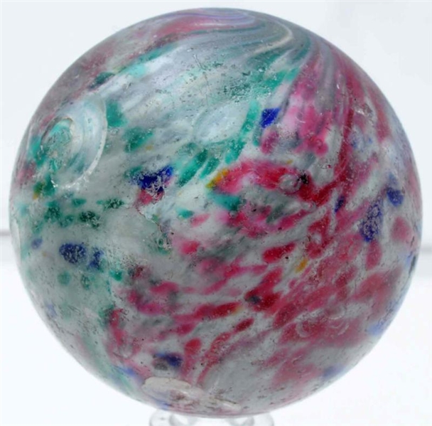 LARGE 4-LOBED ONIONSKIN MARBLE.                   
