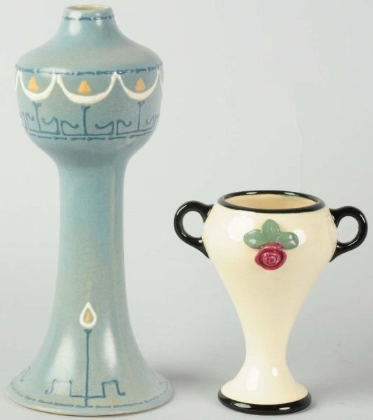 LOT OF 2: VASES.                                  