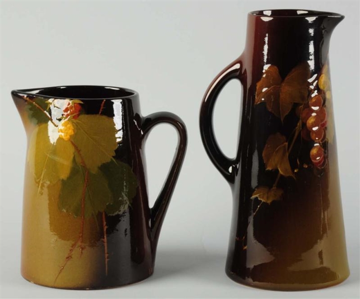 LOT OF 2: WELLER STANDARD GLAZE LOUWELSA PIECES.  